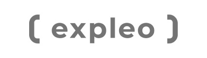 Expleo logo with rounded brackets on either side - Neutrinos