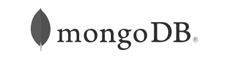 MongoDB logo featuring a leaf icon and the text "mongoDB"-Neutrinos