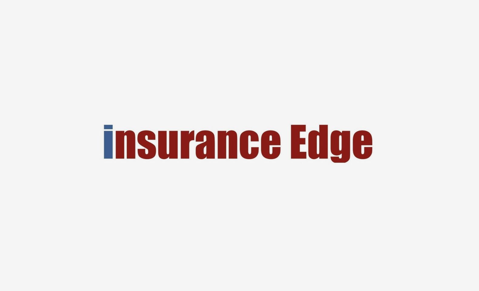 Logo of Insurance Edge with bold red typography and the first letter i in blue highlighting the word 'insurance edge' on a white background - Neutrinos